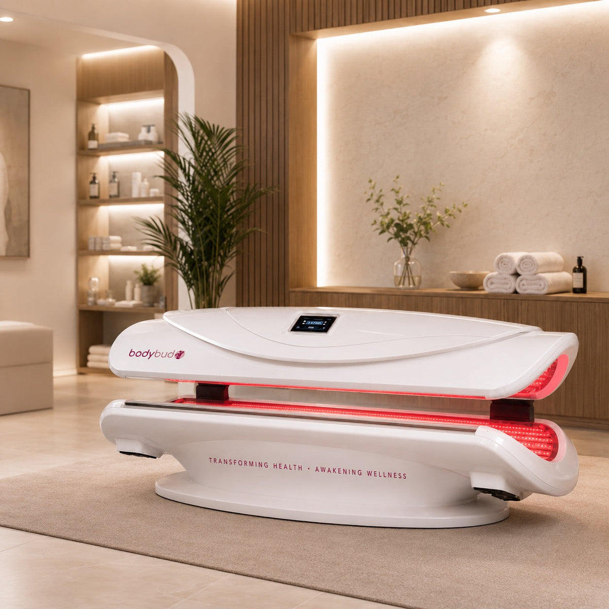 bodybud GlowBed Studio — Commercial Red Light Therapy Chamber