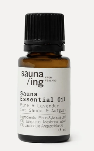 Sauna/ing Pine & Lavender essential oil 15 ml bottle