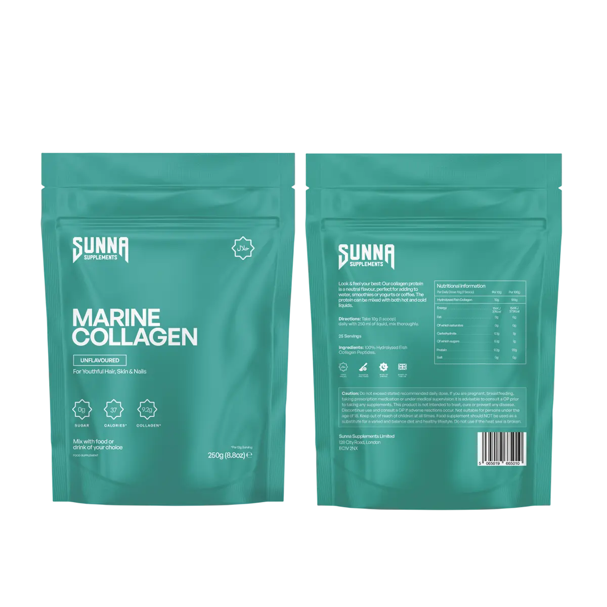 Sunna Supplements Marine Collagen 250g